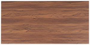 Safavieh Rori 2 Door Coffee Table In Walnut – Stylish Square Design With Honeycomb Structure & Metal Accents Walnut Honeycomb,Pb And Mdf,Metal Cof9600a