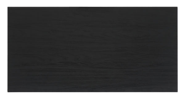Safavieh Rori Retro-Chic Coffee Table With Sliding Doors And Stylish Storage For Modern Living Spaces Black COF9600B