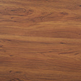 Safavieh Ceu 2 Door Coffee Table XII23 Walnut/ Gold Wood COF9602A