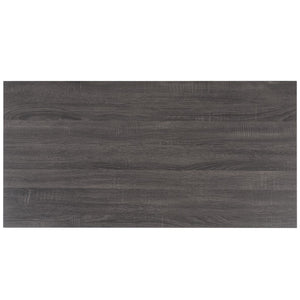 Safavieh Ceu 2 Door Coffee Table XII23 Distreesed Black/ Gold Wood COF9602E