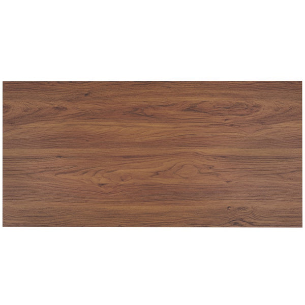 Safavieh Lylia 2 Door Coffee Table Walnut / Black COF9603A