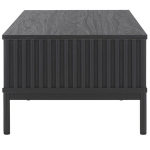 Safavieh Lylia 2 Door Coffee Table Black / Black COF9603B