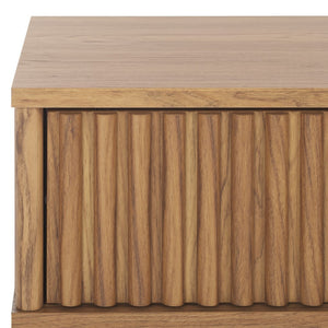 Safavieh Lylia 2 Door Coffee Table Oak / Black COF9603D