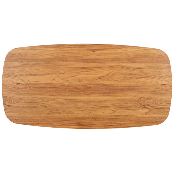 Safavieh Karou 2 Tier Coffee Table Oak 43.3" x 21.7" x 16.5"