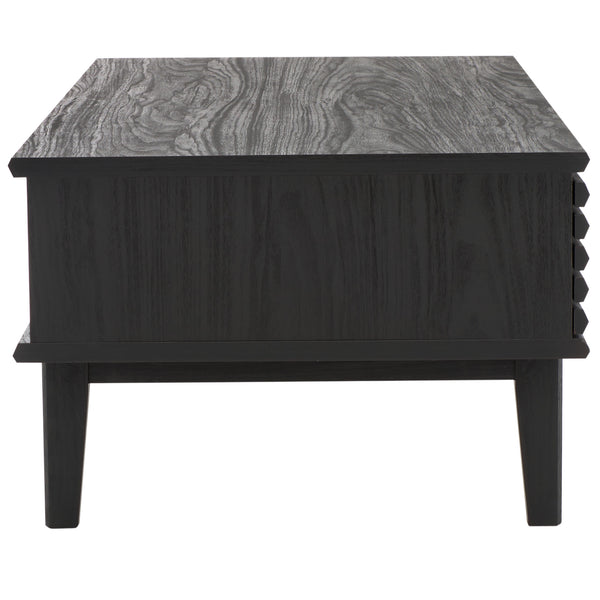 Safavieh Aricia 2 Door Coffee Table Black 46.9" x 22.8" x 16.1"