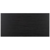 Safavieh Aricia 2 Door Coffee Table Black 46.9" x 22.8" x 16.1"