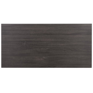 Safavieh Aricia 2 Door Coffee Table Distressed Black 46.9" x 22.8" x 16.1"