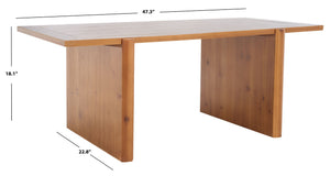 Safavieh Truman Rectangle Coffee Table – Rustic-Chic Design With Durable Fir Wood & Industrial Style Finish COF9700A