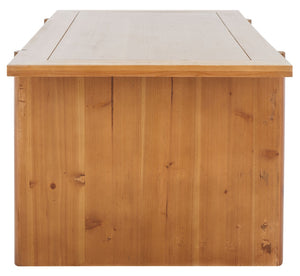 Safavieh Truman Rectangle Coffee Table – Rustic-Chic Design With Durable Fir Wood & Industrial Style Finish COF9700A