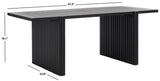 Safavieh Buckley Rectangle Coffee Table Black COF9701B