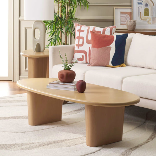 Safavieh Kali Coffee Table Natural Wood COF9702A