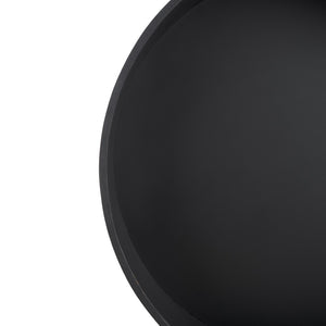 Safavieh Rafaela Round Tray Top Coffee Table With Storage Black Mdf COF9704A