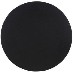 Safavieh Rafaela Round Tray Top Coffee Table With Storage Black Mdf COF9704A