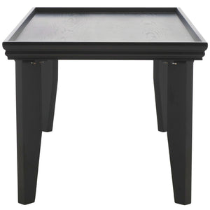 Safavieh Naios Coffee Table – Modern Minimalist Accent Table With Sculptural Design For Contemporary Spaces Black COF9705A
