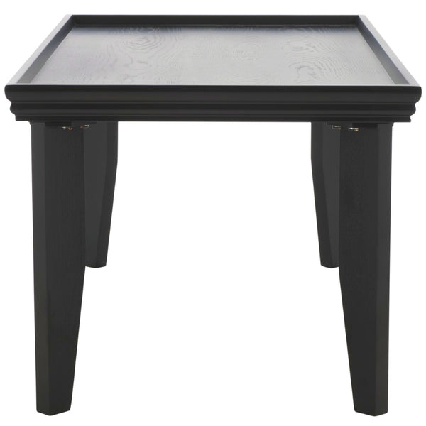 Safavieh Naios Coffee Table – Modern Minimalist Accent Table With Sculptural Design For Contemporary Spaces Black COF9705A