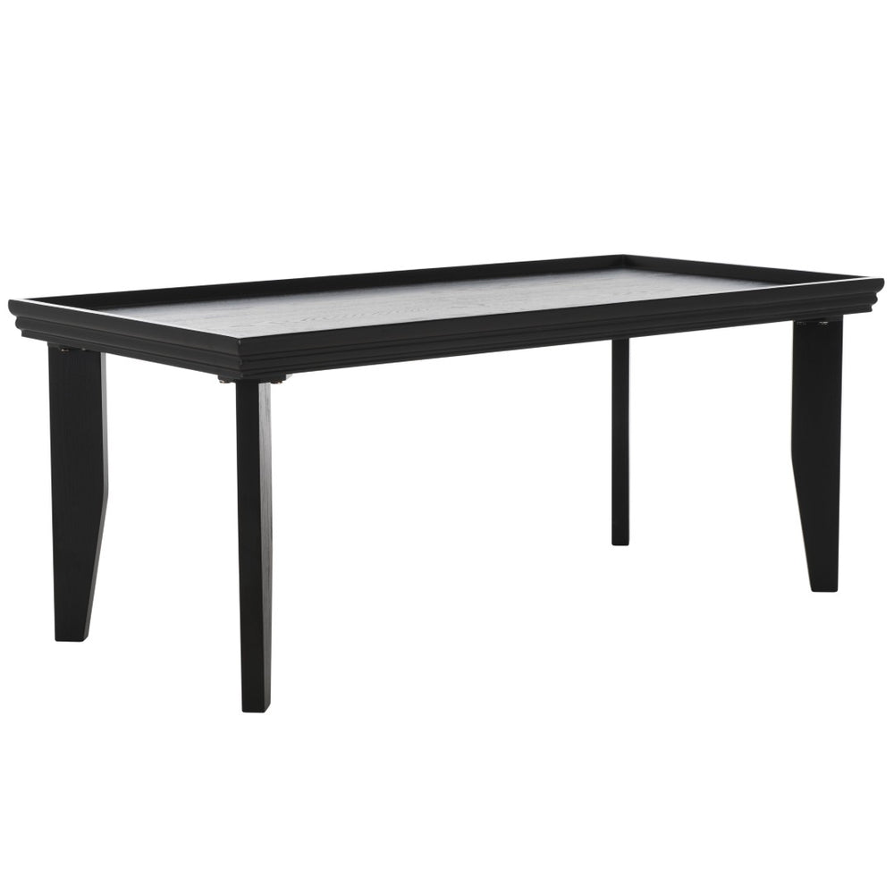 Safavieh Naios Coffee Table – Modern Minimalist Accent Table With Sculptural Design For Contemporary Spaces Black COF9705A