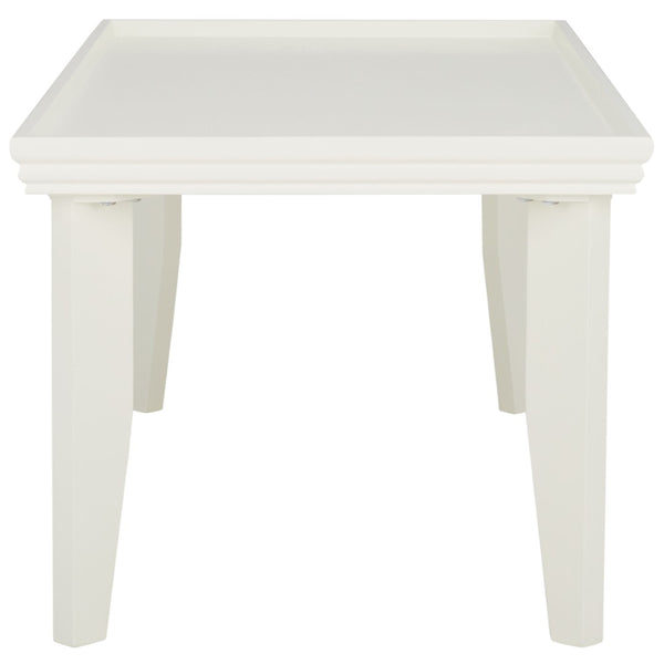 Safavieh Naios Coffee Table – Modern Minimalist Accent Table With Sculptural Design For Contemporary Spaces Ivory COF9705B