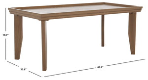 Safavieh Naios Coffee Table – Modern Minimalist Accent Table With Sculptural Design For Contemporary Spaces Sand COF9705C