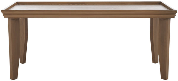 Safavieh Naios Coffee Table – Modern Minimalist Accent Table With Sculptural Design For Contemporary Spaces Sand COF9705C