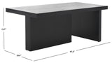 Safavieh Assana Coffee Table XII23 Black Pine/Mdf COF9706A