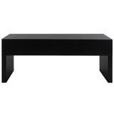 Safavieh Rune Coffee Table W/ Drawers X23 Black COF9707A