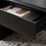 Safavieh Rune Coffee Table W/ Drawers X23 Black COF9707A