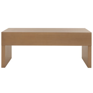 Safavieh Rune Coffee Table W/ Drawers X23 Sand COF9707C