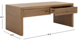 Safavieh Rune Coffee Table W/ Drawers X23 Sand COF9707C