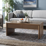 Safavieh Rune Coffee Table W/ Drawers X23 Sand COF9707C