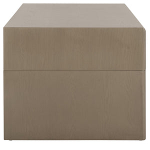 Safavieh Rune Coffee Table W/ Drawers X23 Sandy Grey COF9707D