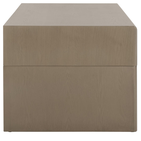 Safavieh Rune Coffee Table W/ Drawers X23 Sandy Grey COF9707D