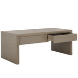 Safavieh Rune Coffee Table W/ Drawers X23 Sandy Grey COF9707D