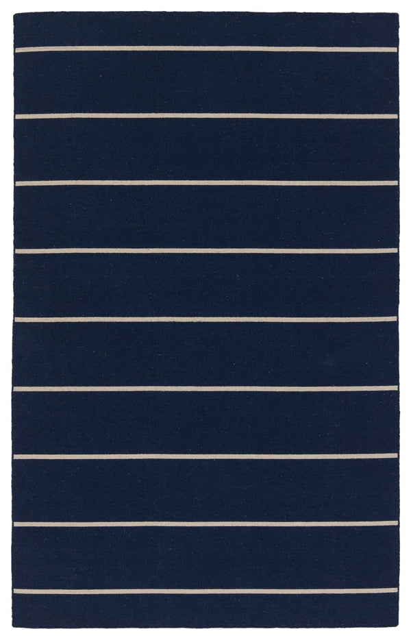 Jaipur Living Jaipur Living Cape Cod Wool Flatweave Handwoven Reversible Striped Coastal Area Rug 8'10" X 11'9" RUG135451