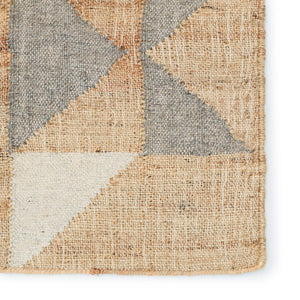 Jaipur Living Jaipur Living Utah Flatweave Jute Wool Rug Reversible Geometric Neutral Indoor Accent 5' x 8' RUG132413