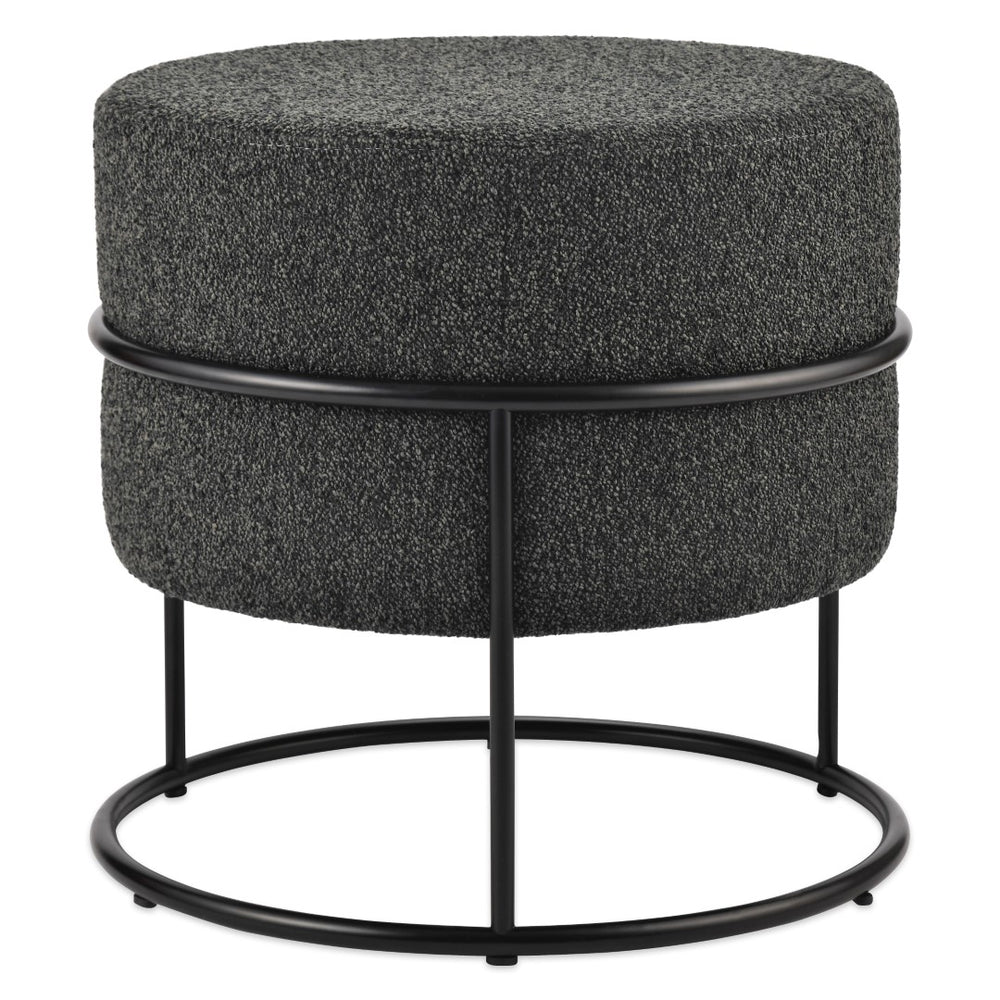 Soho Concept Colombo Ottoman – Stylish Stackable Design In Camira Blazer Wool With 10-year Guarantee, Black Black  Soho-concept-dining-chair-13467
