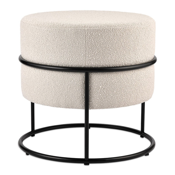 Soho Concept Colombo Ottoman – Stylish Stackable Design In Camira Blazer Wool With 10-year Guarantee, Black White,Black  Soho-concept-dining-chair-13468