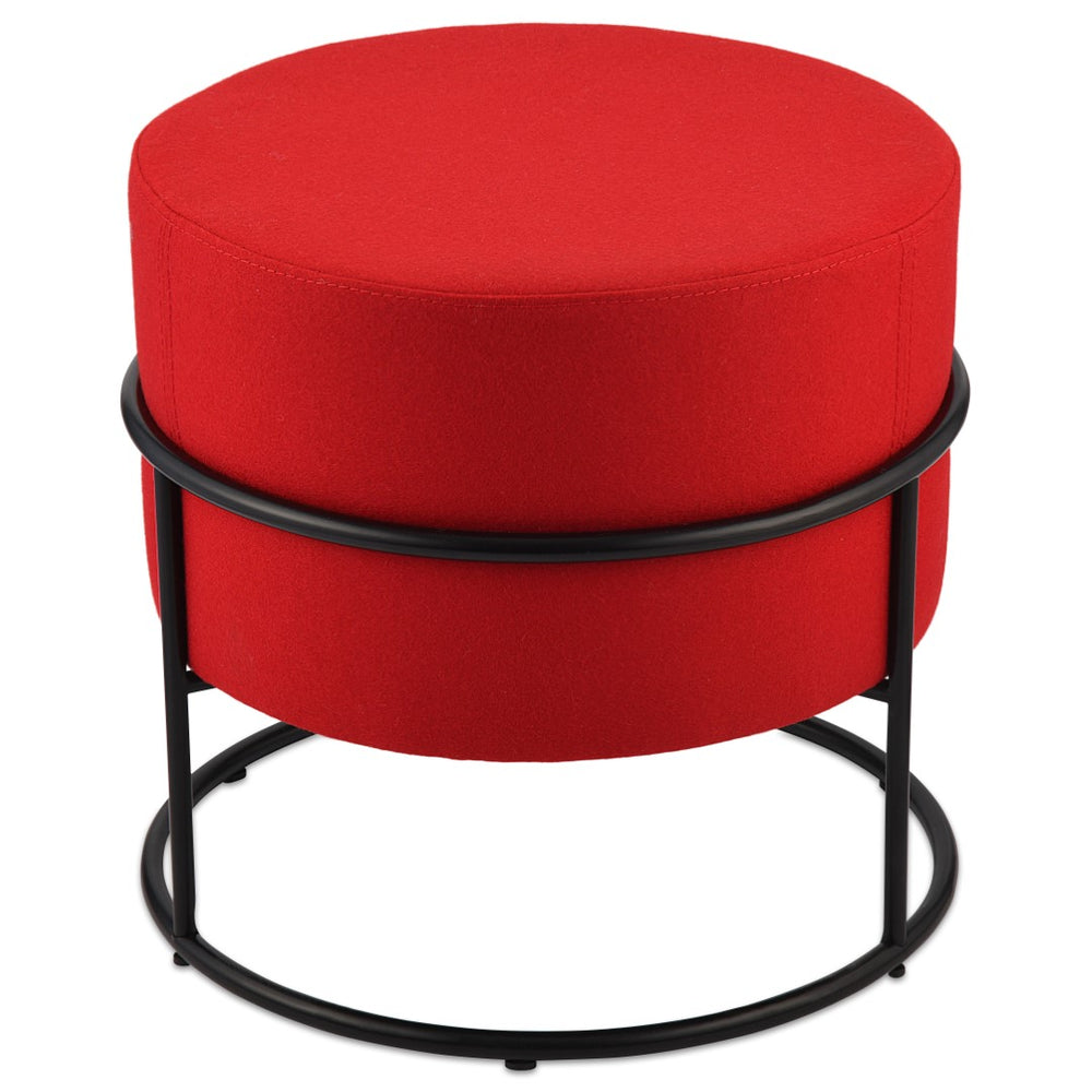 Soho Concept Colombo Ottoman – Stylish Stackable Design In Camira Blazer Wool With 10-year Guarantee, Black Black  Soho-concept-dining-chair-13467