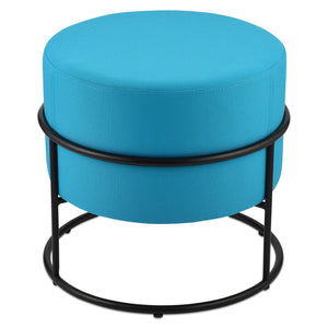 Soho Concept Colombo Ottoman - Stackable Nubuck & Velvet Design, 10-year Guarantee, Stylish Storage Solution! Turquoise,Black  Soho-concept-dining-chair-13474