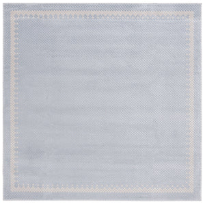 Safavieh Continental Elegant Blue Beige Accent Rug — Low Plush, Power-Loomed Turkey, Durable Stain-Resistant Finish 2'-3" x 3'-9" CON118J-2