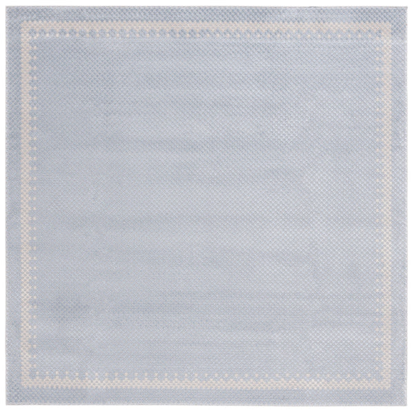 Safavieh Continental Power-Loomed Runner In Soft Blue And Beige — Low-Profile, Durable Hallway Accent Rug 2'-2" x 11'-0" CON118J-211