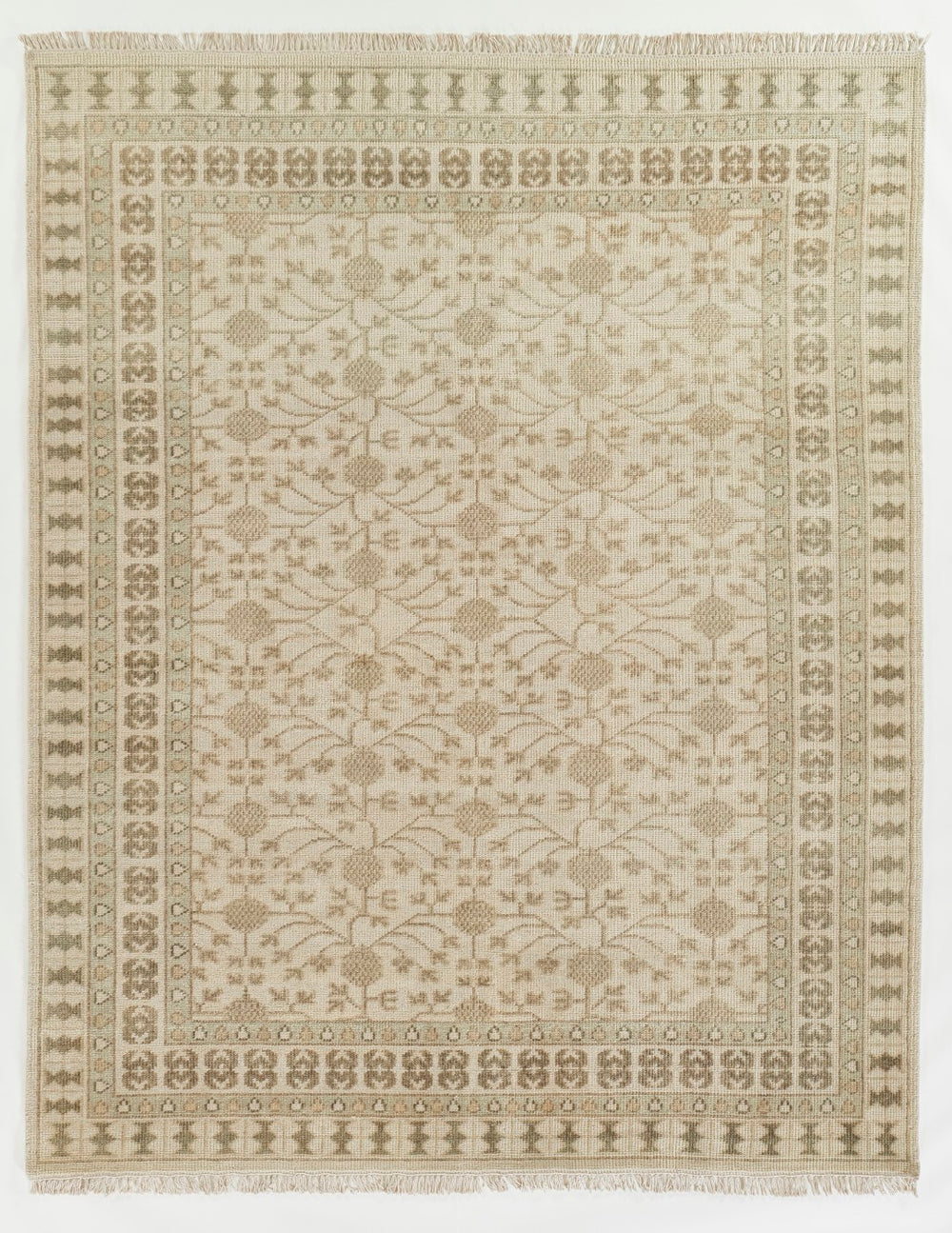 Momeni Erin Gates Concord CRD-2 Hand Knotted Traditional Oriental Indoor Rug Beige 9'9" x 13'9"