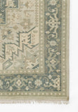 Momeni Erin Gates Concord CRD-5 Hand Knotted Traditional Medallion Indoor Rug Green 9'9" x 13'9"