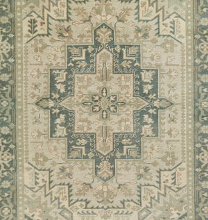 Momeni Erin Gates Concord CRD-5 Hand Knotted Traditional Medallion Indoor Rug Green 9'9" x 13'9"