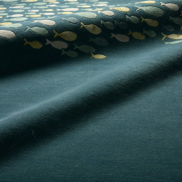 Jaipur Living Jaipur Living Hand-tufted Wool Blend Coastal Fish Motif Plush Accent Rug for Entryway RUG122446