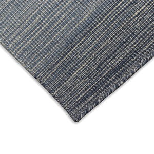 Trans Ocean Liora Manne Aruba Ombre Indoor Hand Woven Wool Area Rug - Elegant Transitional Accent For Home Navy Wool Arbr8753533