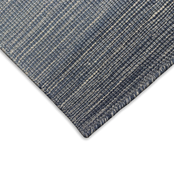 Trans Ocean Liora Manne Aruba Ombre Indoor Hand Woven Wool Area Rug - Elegant Transitional Accent For Home Navy Wool Arbr8753533