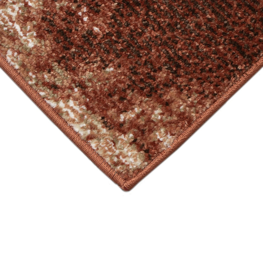 Trans Ocean Liora Manne Ariana Mystic Indoor Area Rug - Contemporary Abstract Design For Modern Spaces Rust Polypropylene Arn80923517