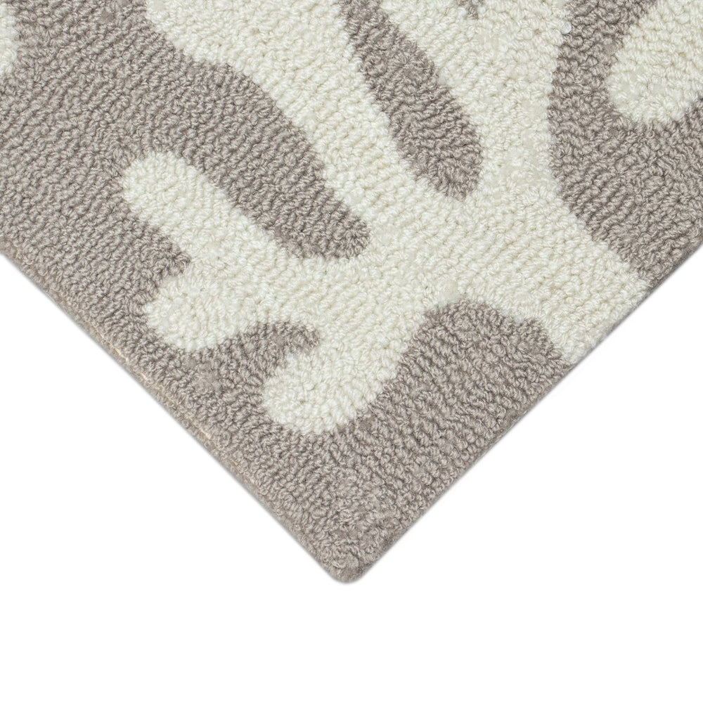 Trans Ocean Liora Manne Capri Coastal Indoor/Outdoor Area Rug - Vibrant Tropical Design For Any Space Silver Polyester,Acrylic Capd5162047