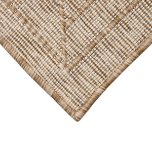 Trans Ocean Liora Manne Carmel Pyramid Indoor/Outdoor Area Rug - Contemporary Geometric Design For Stylish Spaces Beige Polypropylene,Polyester Crer5849612