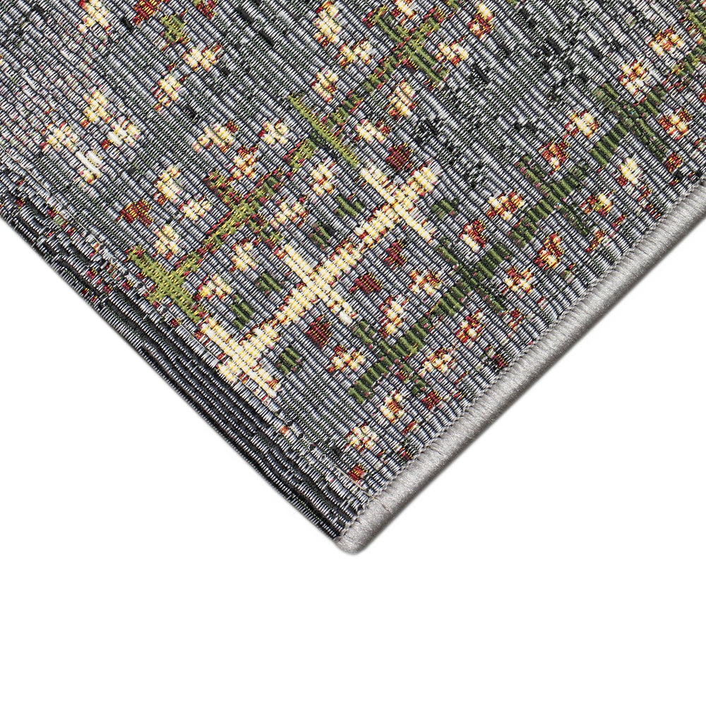 Trans Ocean Liora Esencia Sienna Indoor/Outdoor Mat - Contemporary Geometric Design For Any Space Decor Black Polypropylene,Polyester Ecn23823848